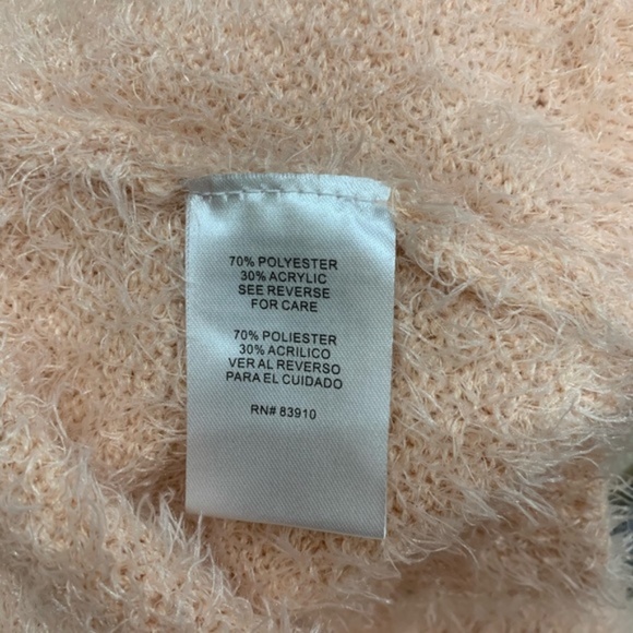 RXB Open Front Pink Cardigan - Picture 7 of 8